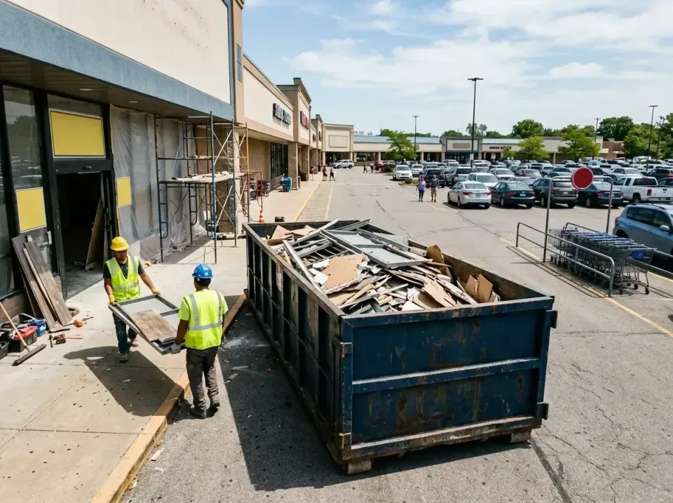 retail-store-renovation-debris-003 — frequently asked questions, Roll-off Dumpster Rentals in East Alton, IL